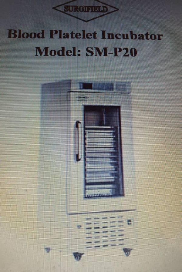 Blood Platelet Incubator Model SMp20