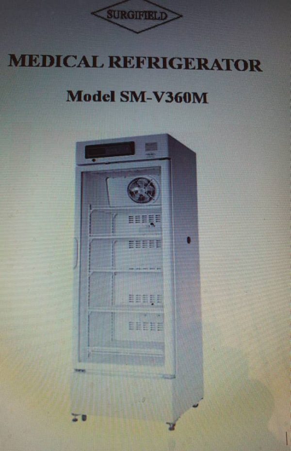 Medical Refridgerator Model SM V360M