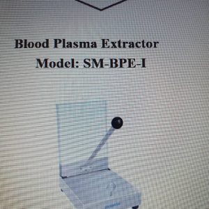 Blood Plasma extractor Mode SM BPE 1