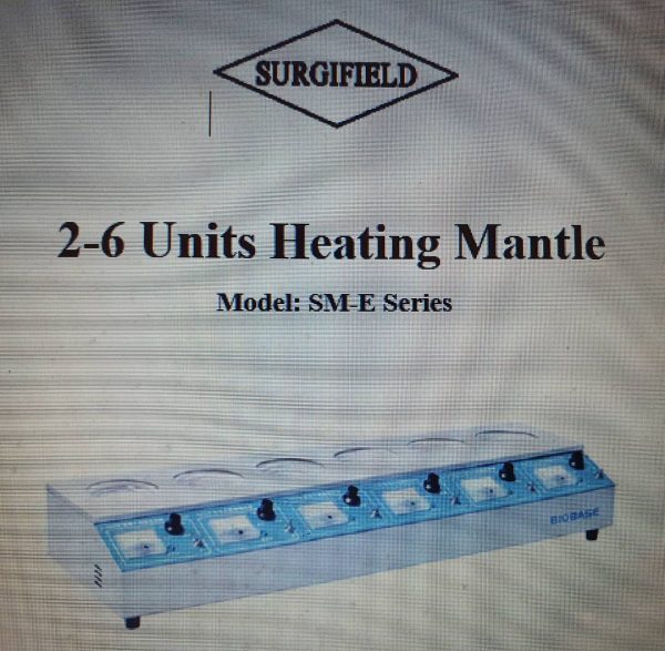 2-6 Units Heating Mantle Model SM E Series