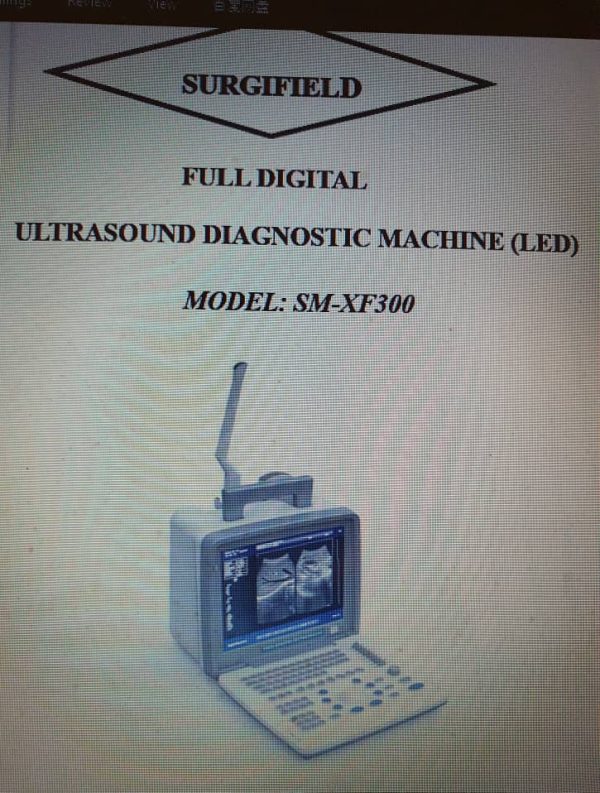 Full Digital Ultrasound Diagnostic Machine (Led) Model SM-XF300