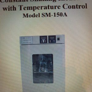 Constant Shaking Incubator with Temperature Control Model SM-150A