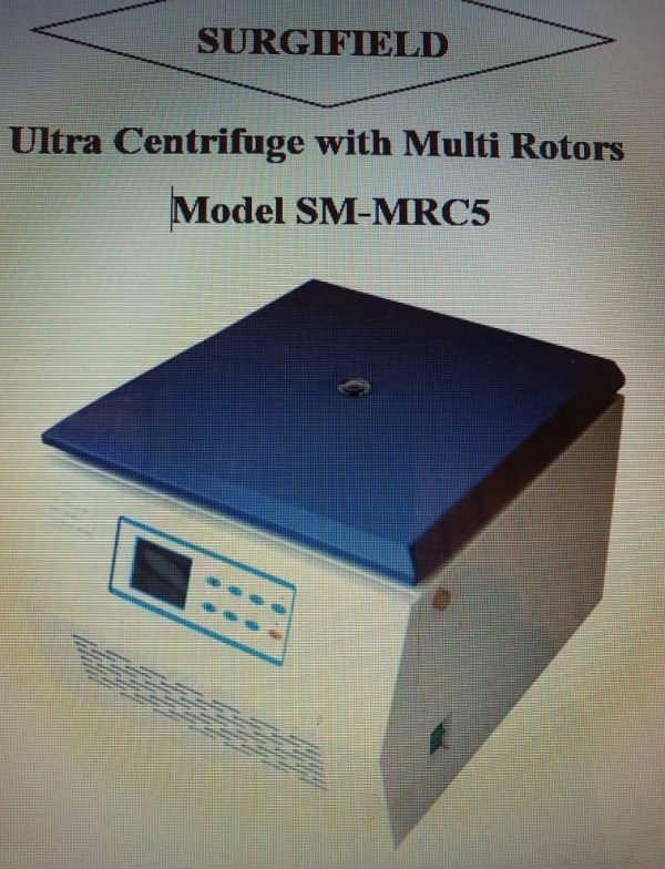 Ultra Centrifuge with Multi Rotors Model SM-MRC5