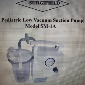 Pediatric Low Vacuum Suction Pump Model SM-1A
