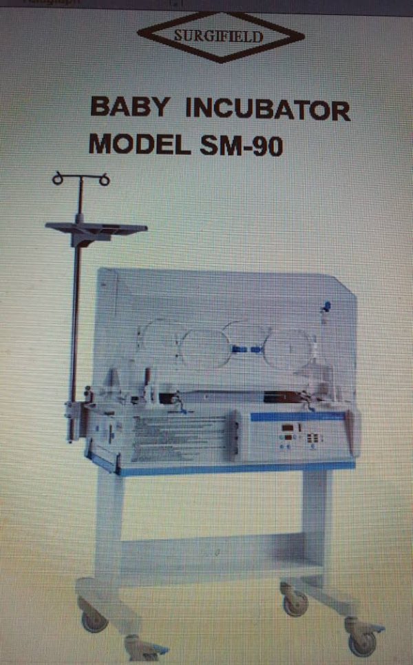 Baby Incubator Model SM-90