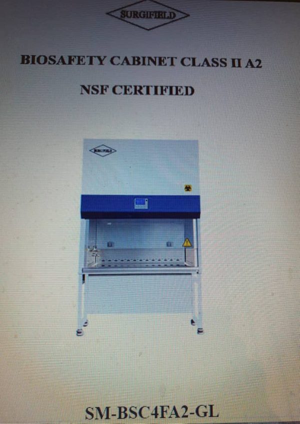 Biosafety Cabinet Class II A2 NSF Certified