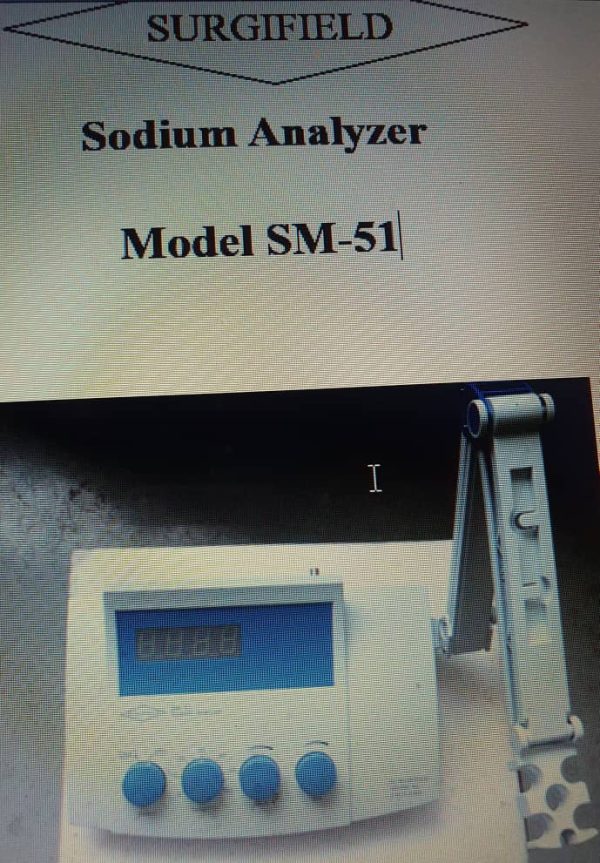 Sodium Analyzer Model SM-51