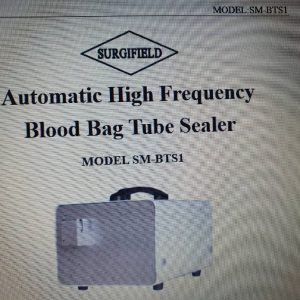 Automatic High Frequency Blood Bg Tube Sealer Model SM-BTS1