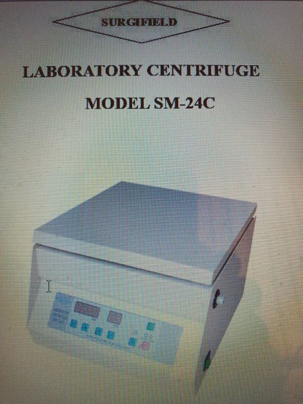 Laboratory Centrifuge Model SM-24C