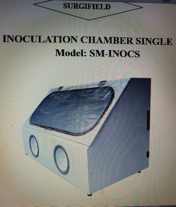 Inoculation Chamber Single Model SM-INOCS