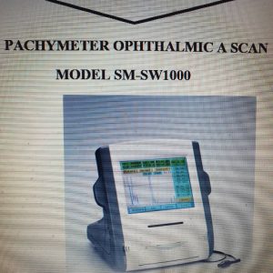 Ophthalmic Scan Model SM-SW1000