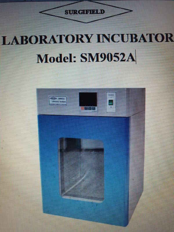Laboratory Incubator Model SM9052A