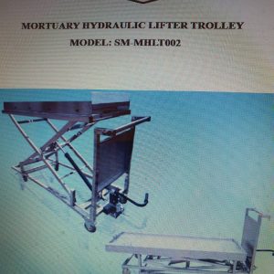 Murtuary Hydraulic Lifter Trolley Model SM-MHLT-002