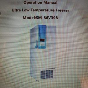 Ultra Low Temperature Freezer Model SM-86V398