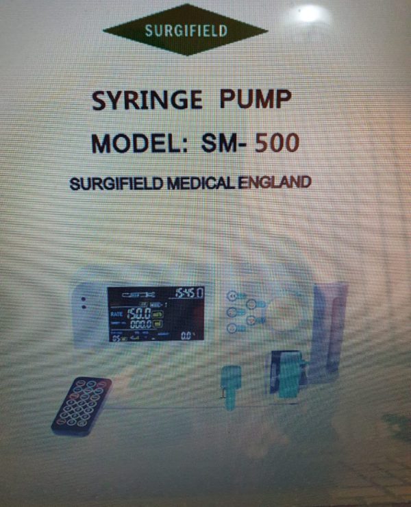 Syringe Pump Model SM-500