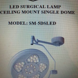 LED Surgical Lamp Ceiling Mount Single Dome Model SM-5DSLED