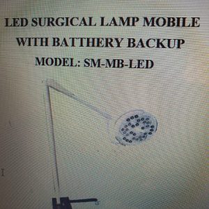 LED Surgical Lamp Mobile with battery backup Model SM-MB-LED