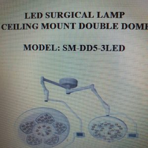 LED Surgical Lamp Ceiling Mount Double Dome Model SM-DD5-3LED