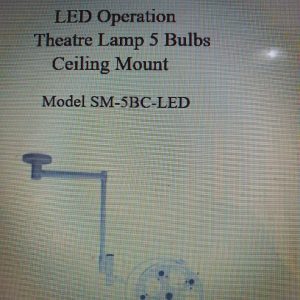 LED Operation Theatre Lamp 5 Bulbs Ceiling Mount Model SM-5BC-LED