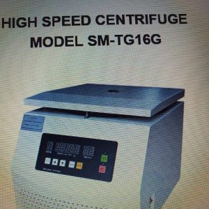 High Speed Centrifuge Model SMTGx16G