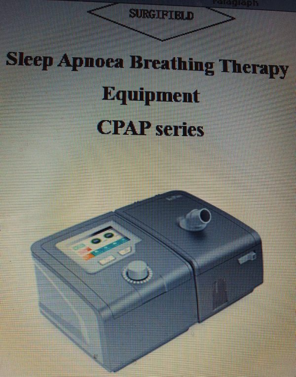 Sleep Apnoea Breathing Therapy Equipment CPAP Series