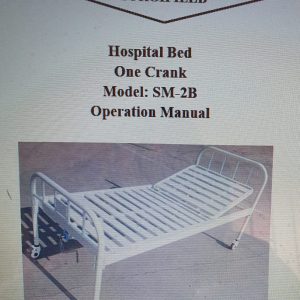 Hospital Bed One Crank Model SM-2B