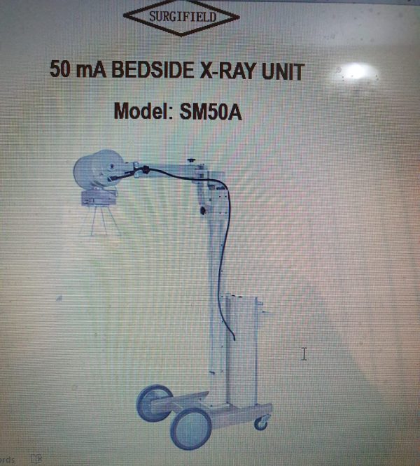50 mA Bedside X-Ray Unit Model SM50A
