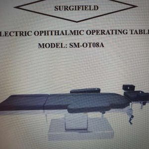 Electric Ophthalmic Operating Table Model SM:OT08A