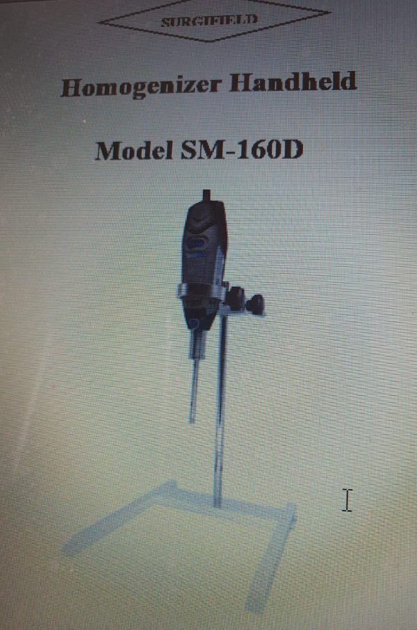 Homogenizer Handheld Model SM-160D