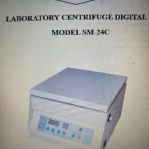 LABORATORY CENTRIFUGE DIGITAL MODEL SM-24C