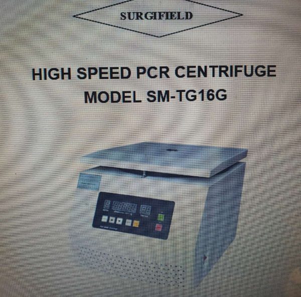 HIGH SPEED PCR CENTRIFUGE MODEL SM-TG16G