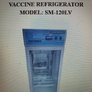 VACCINE REFRIGERATOR MODEL: SM-120LV