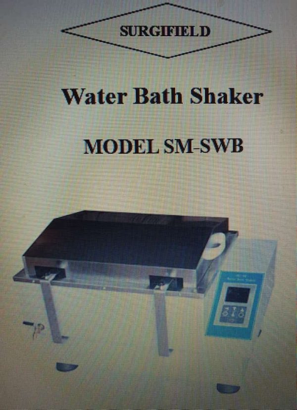 Water bath shaker MODEL: SM-SWB