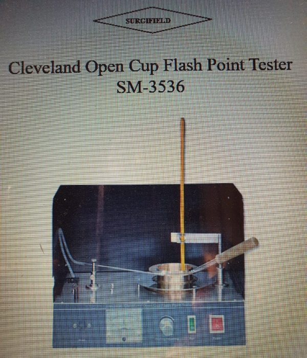 Cleveland Open Cup Flash Point Tester SM-3536