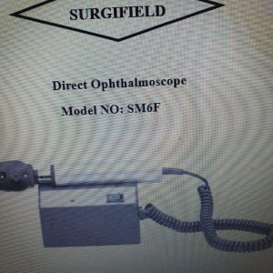 Direct Ophthalmoscope Mode NO:SM6F