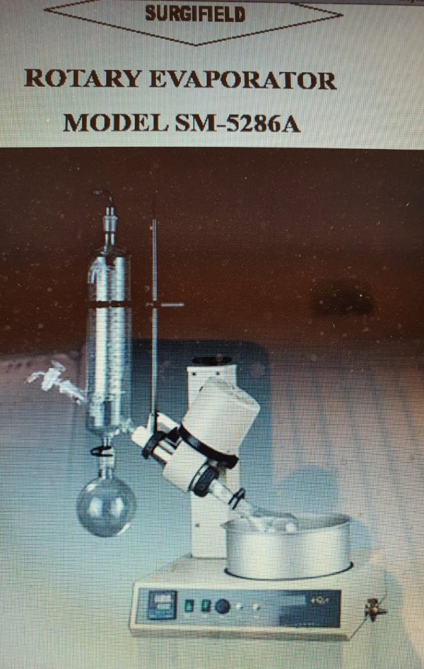 Rotary Evaporator Model SM-5286A