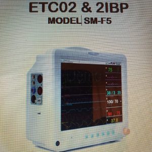 Patient Monitor with ETC02 & 2IBP MOdel SM-F5