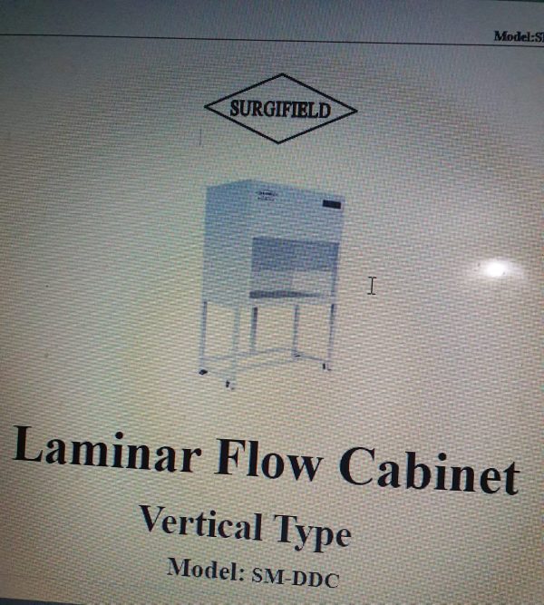 Laminar Flow Cabinet Vertical Type Model SM-DDC