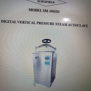 Digital Vertical Pressure Steam Autoclave Model SM-100HD
