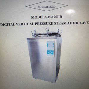 Digital Vertical Pressure Steam Autoclave Model SM-120HD