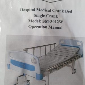 Hospital Medical Crank Bed Single Crank Model SM-3012W