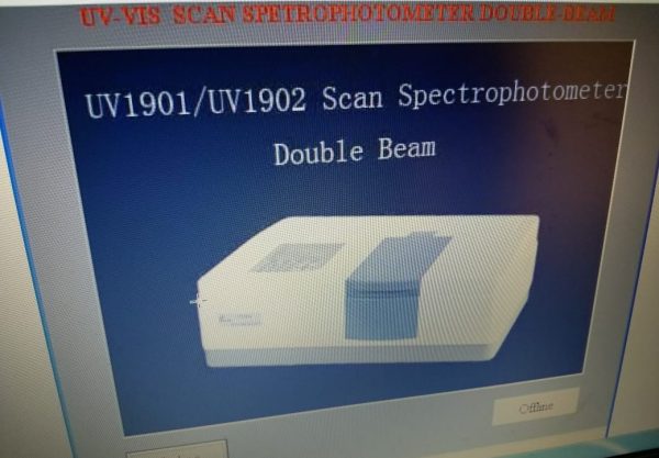 UV1901/UV1902 Scan Spectrophotometer Double Beam