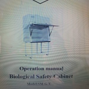 Biological Safety Cabinet Model SM-G-V