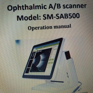 Ophthalmic A/B Scanner Model SM-SAB500