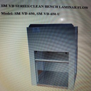 Clean Bench Laminar flow Model SM-VD-650, SM-VD-650-U
